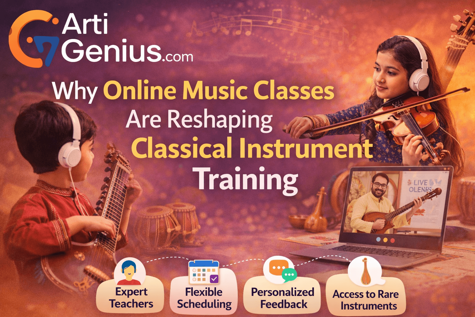 Why Online Music Classes Are Reshaping Classical Instrument Training